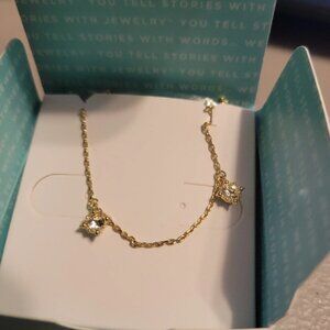 Origami Owl Gold Dangle necklace